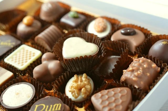 Exquisite chocolate set